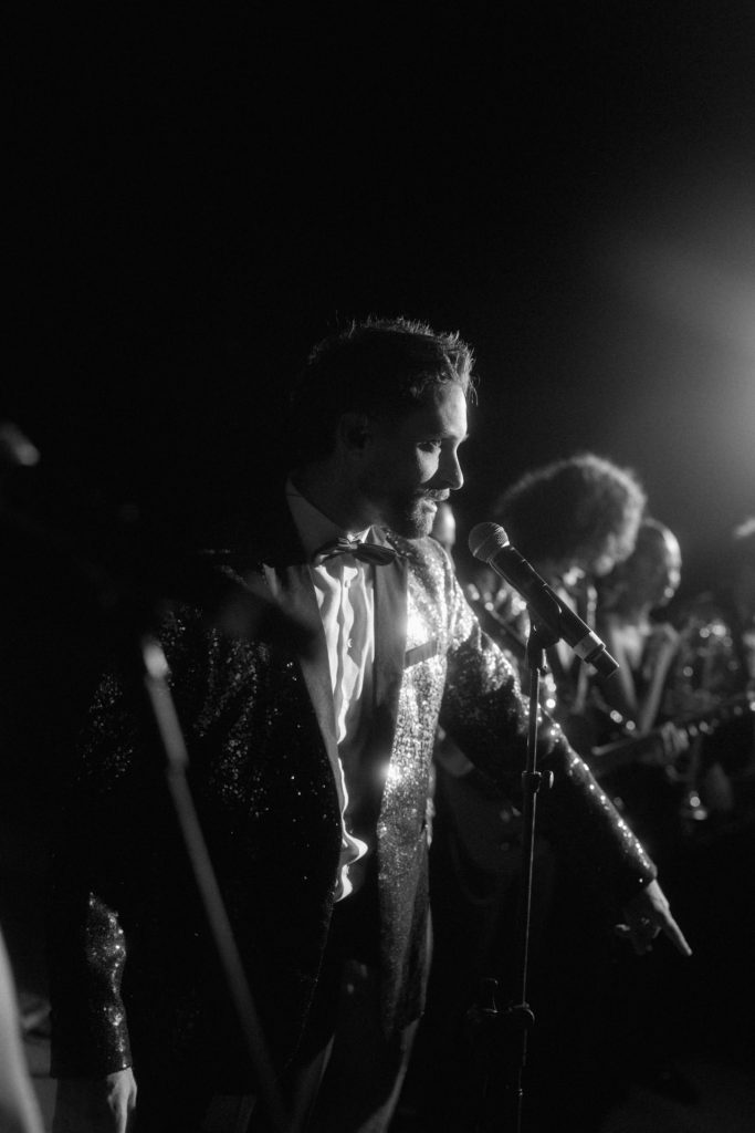 Hochzeitsband auf einer Sizilien Hochzeit