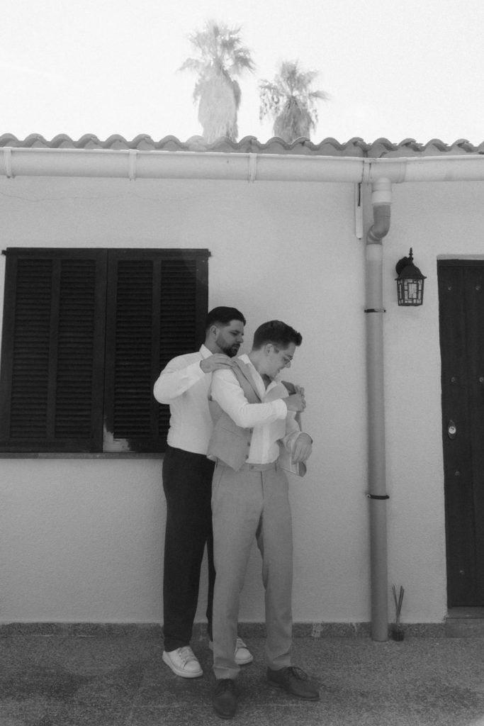 Mallorca Hochzeit Finca Predio Son Serra Getting Ready