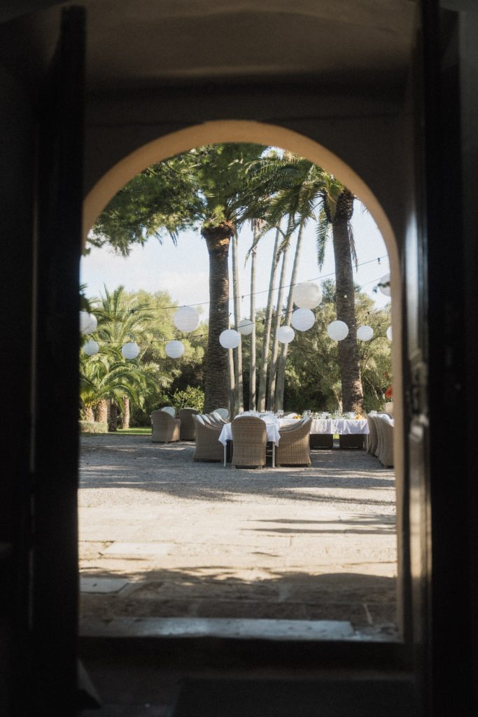 Hochzeitsdinner in der Finca Predio Son Serra Mallorca