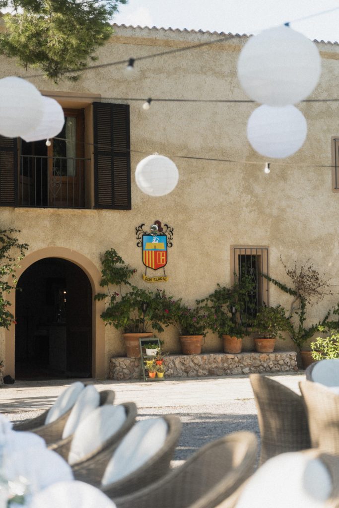 Hochzeitsdinner in der Finca Predio Son Serra Mallorca