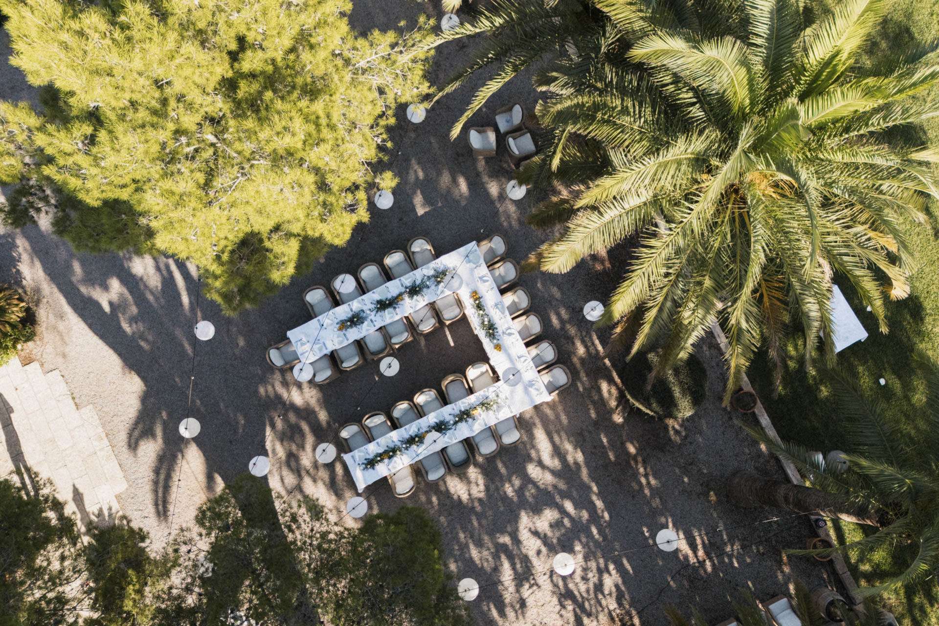 Hochzeitsdinner in der Finca Predio Son Serra Mallorca